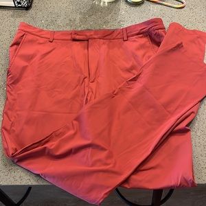 Sporty reserved - B.Scott Men’s Golf Pants Red 38x33